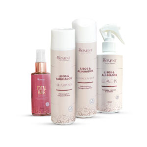 KIT completo lisos e alinhados + ÓLEO TOTAL HAIR