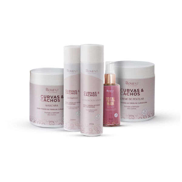 KIT BÁSICO curvas e cachos + OLEO TOTAL HAIR
