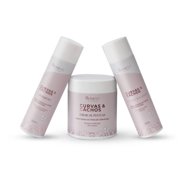 Kit Creme de Pentear Curvas e Cachos